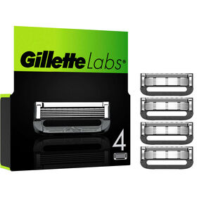 Recarga De Lâminas Máquina De Barbear Gillette Labs 4 Un