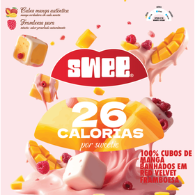 Cubos De Manga E Framboesa Swee 140 gr