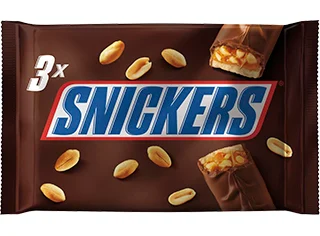 Chocolate Snickers Snack 3 Pack 50 g