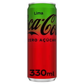 Refrigerante Com Gás Cola Zero Lima Coca-Cola 33 cl