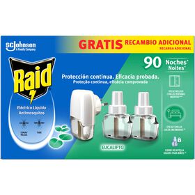 Inseticida Elétrico Recarga Eucalipto Raid
