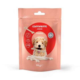 Snack Para Cão Júnior Ossinhos Dental Continente 90 g (15 Un)