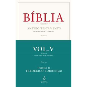 Bíblia (Volume V, Tomo 1) De Frederico Lourenço