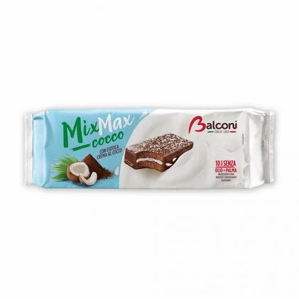 Bolo Snack Mix Max Coco Balconi 0.35Kg