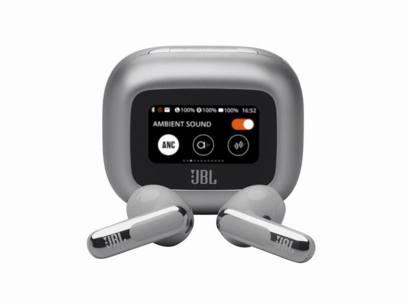 Auriculares Tws Jbl Live Flex 3Sil Cinzento