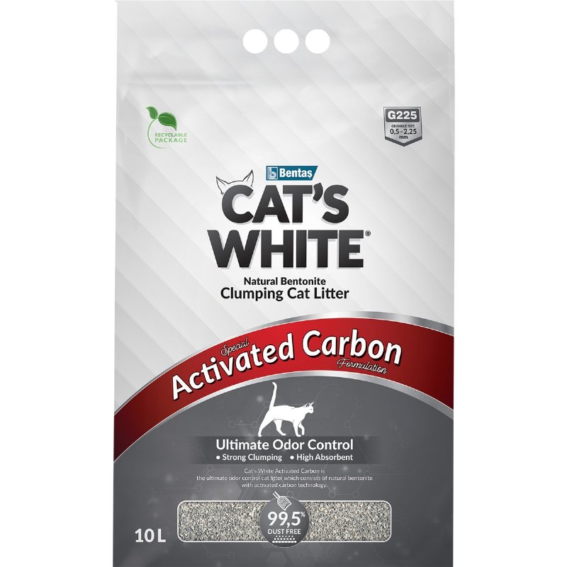 Areia Para Gato Natural Bentonite Ultimate Odor Control 10 l
