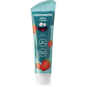 Pasta De Dentes Júnior Morango + 6 Anos Continente 100 ml