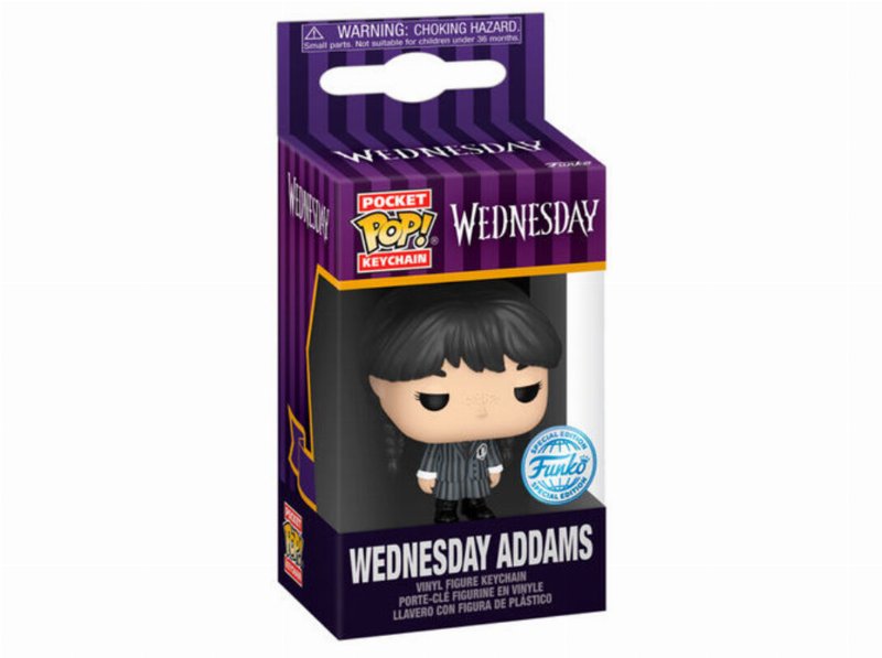 Figura Funko Pop! Keychain Wednesday