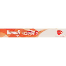 Cápsulas De Café Encorpado Int 9 Buondi 10 Un