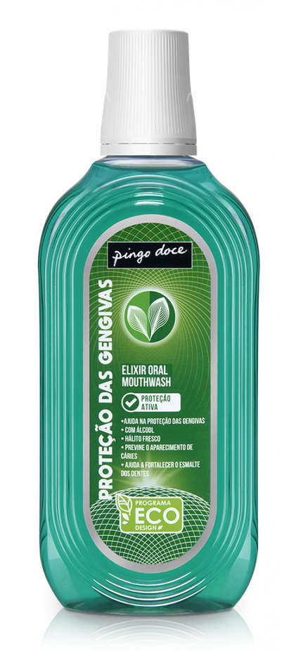 Elixir Bucal Proteção E Frescura Pingo Doce 0.5L