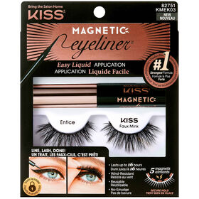 Kit Magnetic Eyeliner E Pestanas Falsas 03 Kiss 1 Un