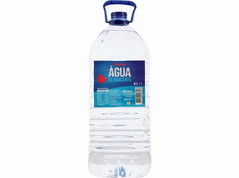 Água Auchan Da Nascente Garrafão 6 l