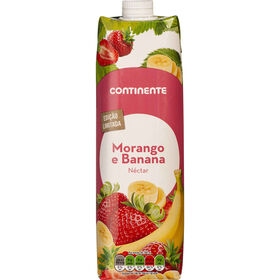 Néctar Morango E Banana Continente 1 Lt