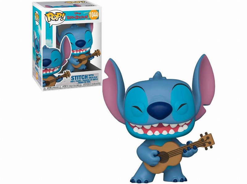 Figura Funko Pop! Lilo&Stitch Stitch Com Ukelele