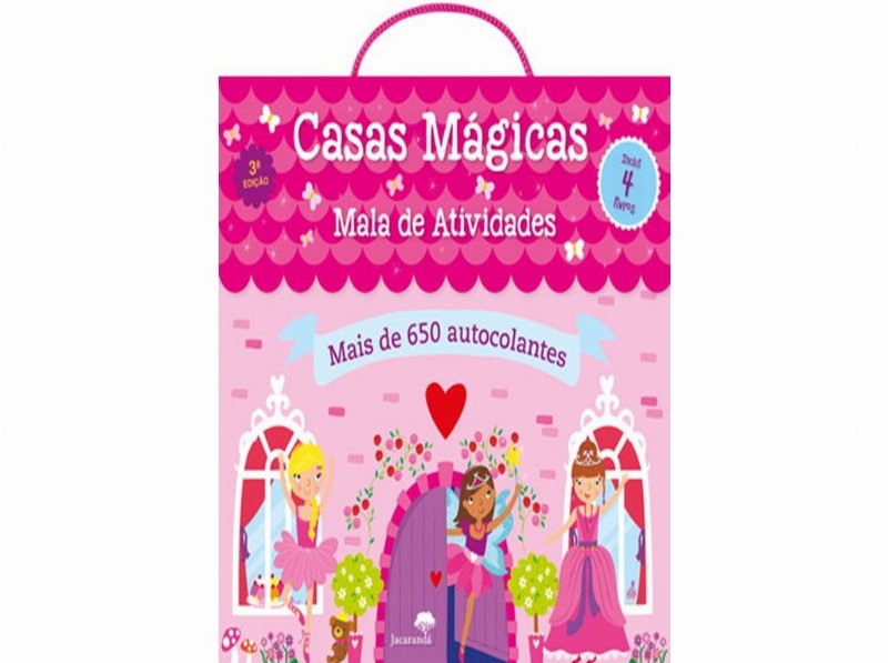Livro Casas Mágicas - Mala De Atividades De Jacarandá