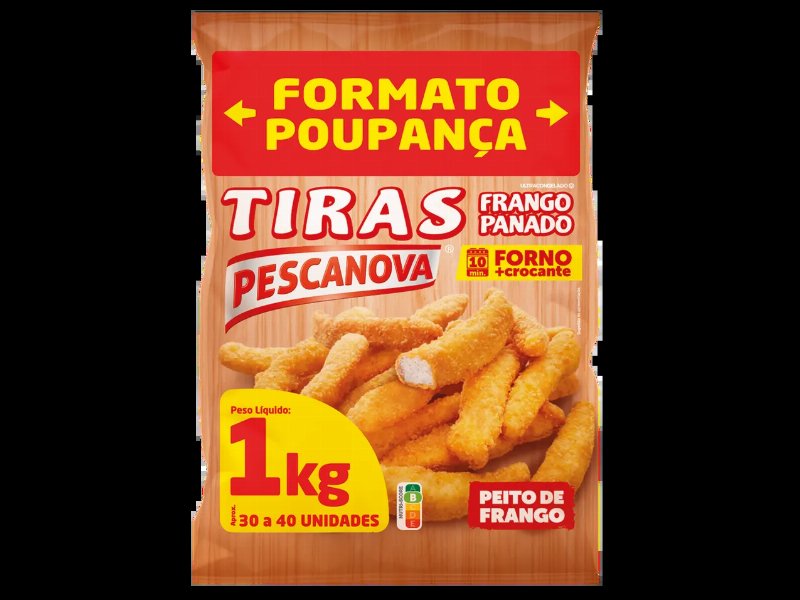 Tiras De Frango Panado