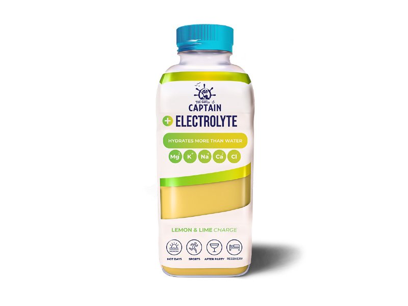 Bebidas Eletrólitos Captain Lima Limão 600 ml