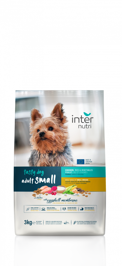 Comida Seca Para Cão Adulto Raças Pequenas Com Frango Internutri 3Kg