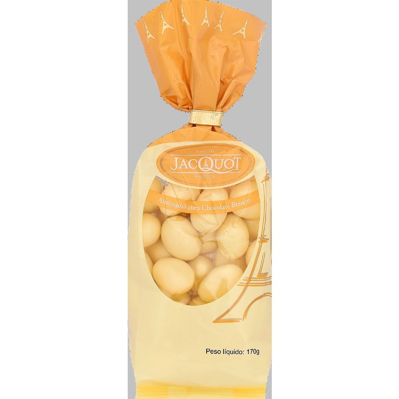 Amêndoas Cobertas De Chocolate Branco 170 g