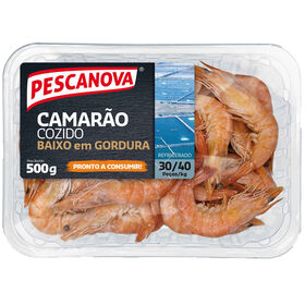 Camarão Cozido 30/40 Fresco Pescanova 500 gr