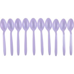 Conjunto 10 Colheres Reutilizáveis Soft Lavanda Kasa