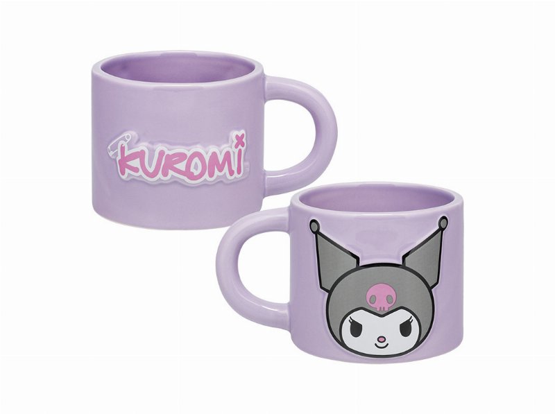 Caneca Kuromi C/Relevo