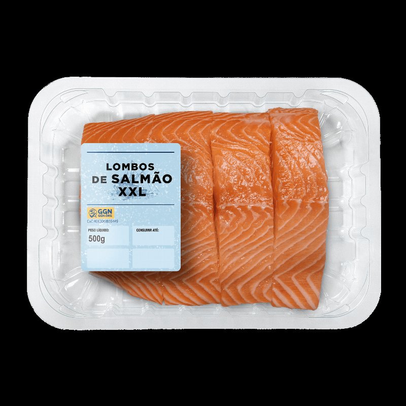 Lombos De Salmão Formato Xxl