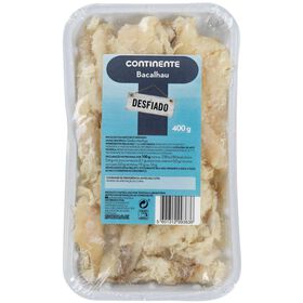Bacalhau Desfiado Seco Continente 400 gr