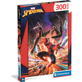 Clementoni - Puzzle Marvel Spiderman 300 Peças