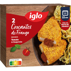 Crocante De Frango Recheado Com Tomate E Manjericão Iglo 204 gr
