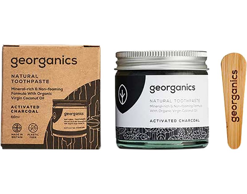 Pasta Georganics Dentífrica Carvão Ativado 60 ml