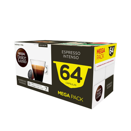 Cápsulas De Café Intenso Nescafé Dolce Gusto 64Un