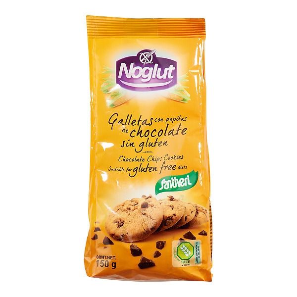 Bolachas Com Pepitas De Chocolate Sem Glúten 150 g