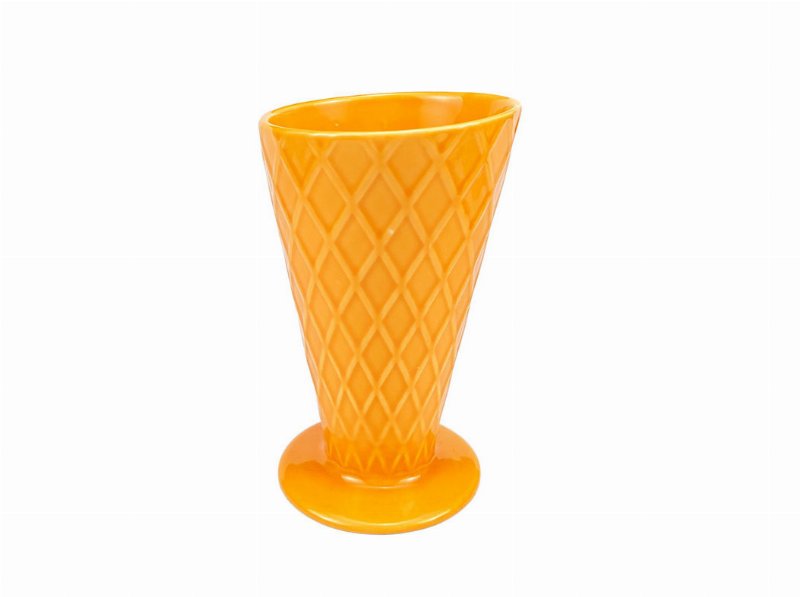 Taça Gelado Porcelana Actuel Laranja 20 cl