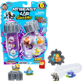 Mr. Beast - Pack 6 Figuras Lab Swarms