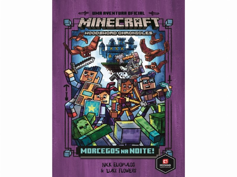 Livro Minecraft Nº2 Morcegos Na Noite!