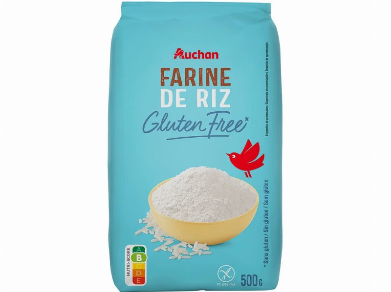 Farinha Auchan De Arroz Sem Glúten 500 g
