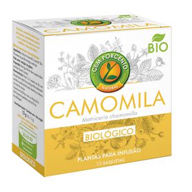 Infusão Camomila Saquetas Cem Porcento 10 Un