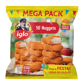 Nuggets De Frango Capitão Iglo 1,042 kg (50 Un)
