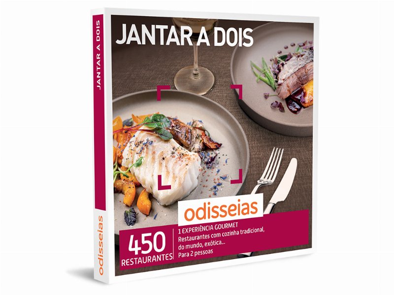 Pack Odisseias Jantar A Dois