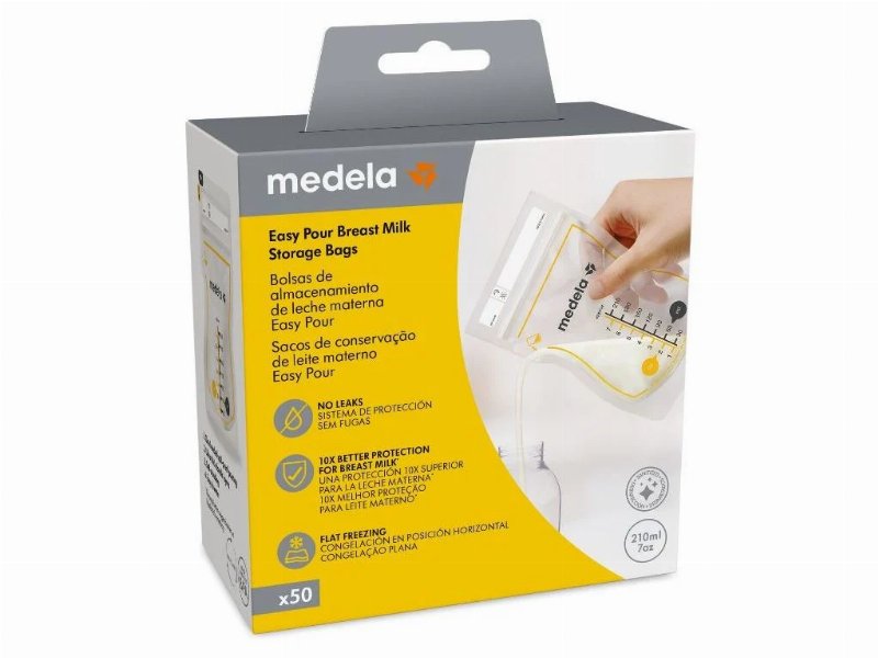 Sacos Conservação Medela Leite Materno 50Un