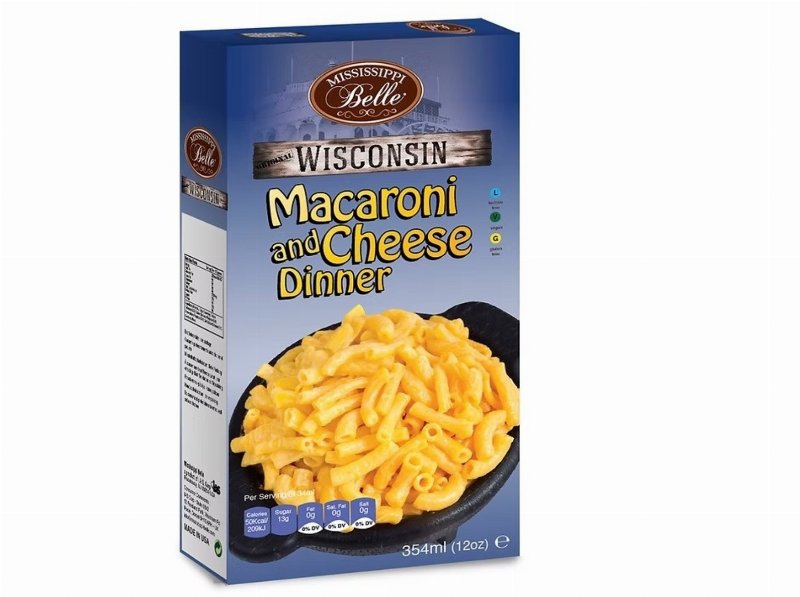 Macarrão Mississippi Belle Com Queijo 340 gr