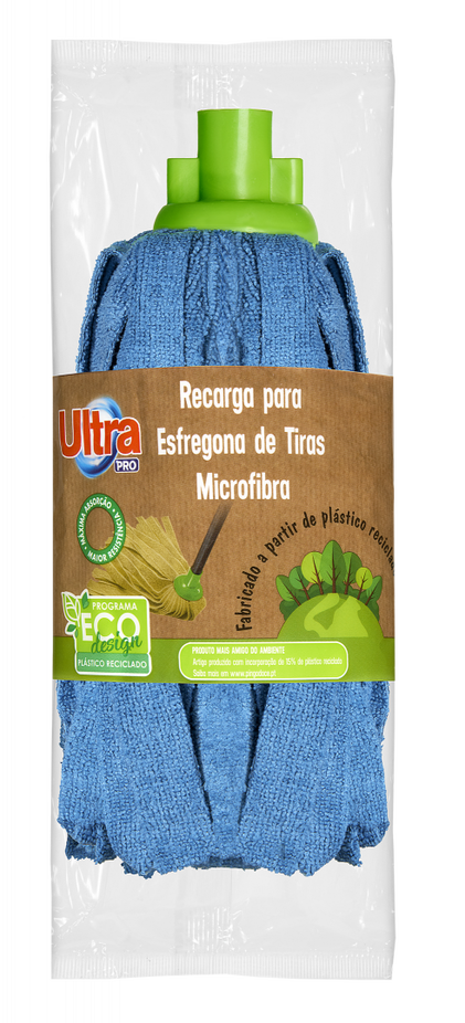 Recarga Esfregona De Tiras Microfibra Ultra 1Un