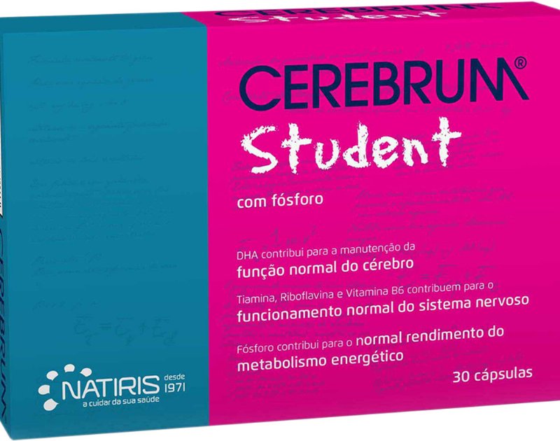 Suplemento Cerebrum Student 30 Capsulas