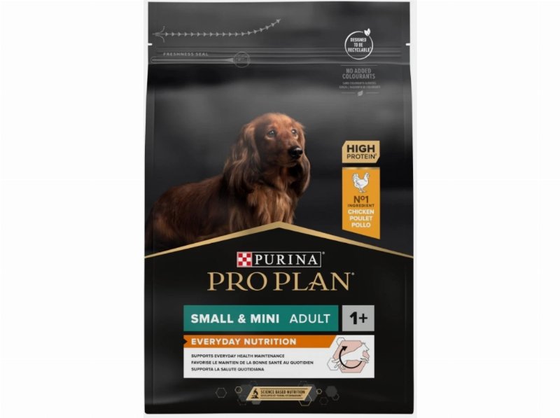 Ração Para Cão Adulto Pro Plan Small E Mini Com Frango 3 kg