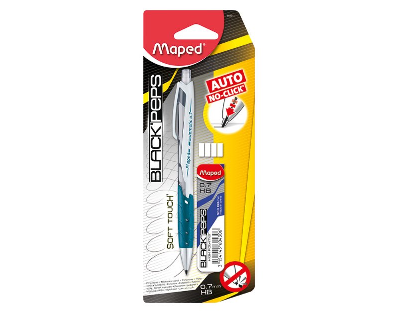 Lapiseira Blackpeps + Minas Maped Auto 0.7Mm