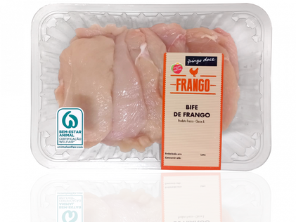 Bifes De Frango Embalados Pingo Doce 0.6Kg