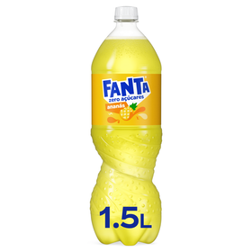 Refrigerante Com Gás Ananás Sem Açúcar Fanta 1,5 Lt