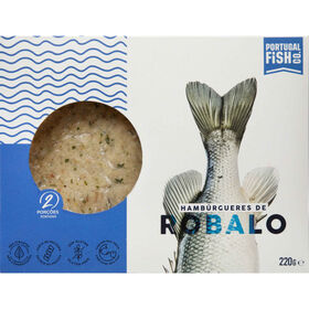 Hambúrguer De Robalo Congelado Portugal Fish 220 gr