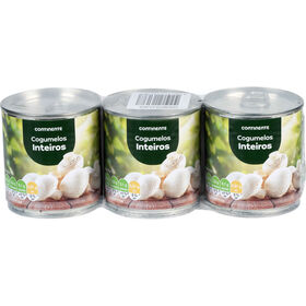 Cogumelos Inteiros Em Lata Continente 3 X 105 gr